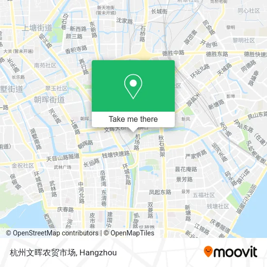 杭州文晖农贸市场 map
