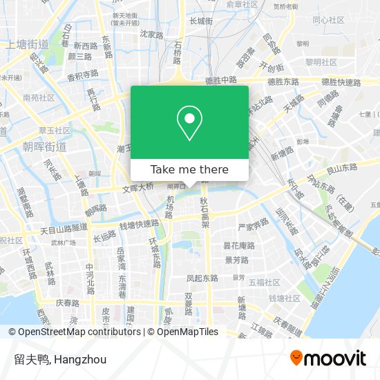 留夫鸭 map