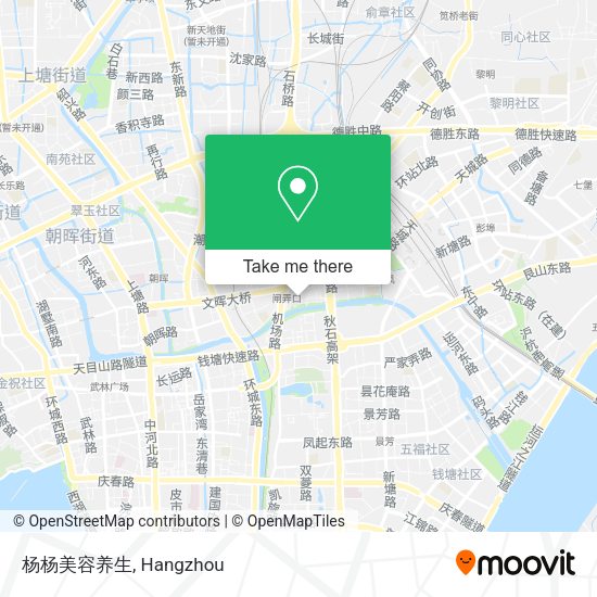 杨杨美容养生 map