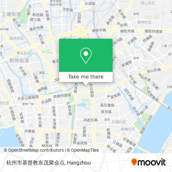 杭州市基督教东茂聚会点 map