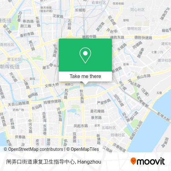 闸弄口街道康复卫生指导中心 map