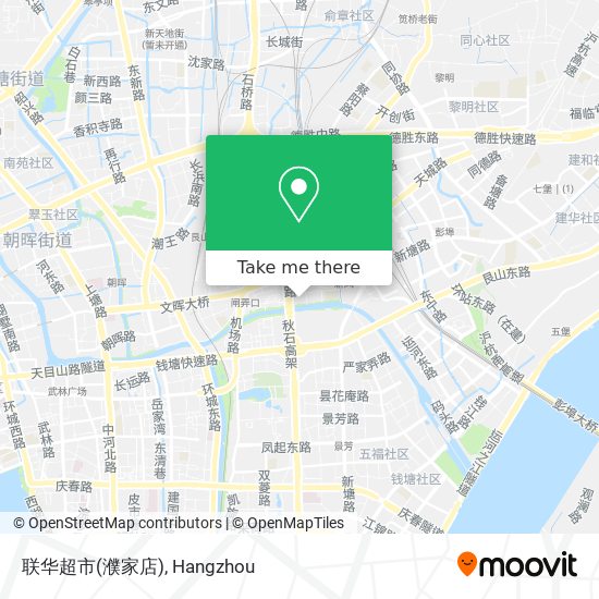 联华超市(濮家店) map