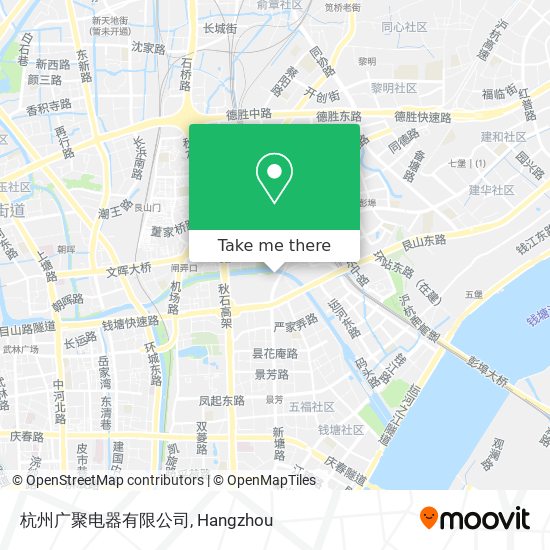 杭州广聚电器有限公司 map