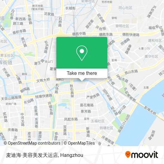 麦迪海·美容美发天运店 map