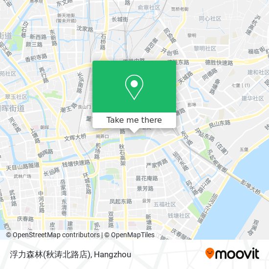 浮力森林(秋涛北路店) map