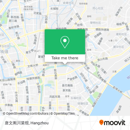 唐文阁川菜馆 map