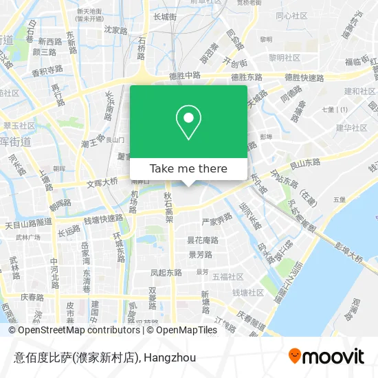 意佰度比萨(濮家新村店) map