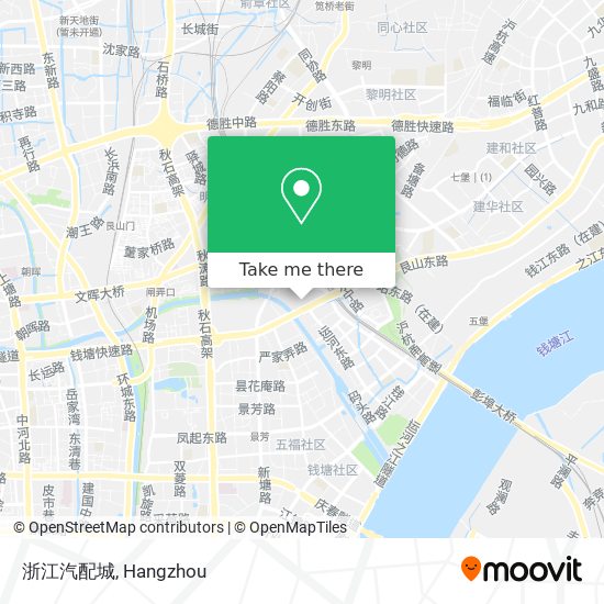 浙江汽配城 map