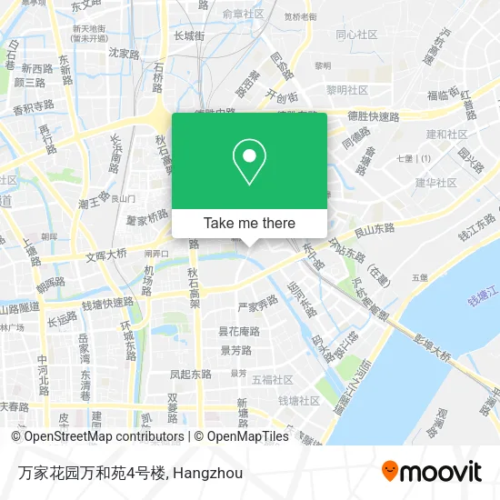 万家花园万和苑4号楼 map