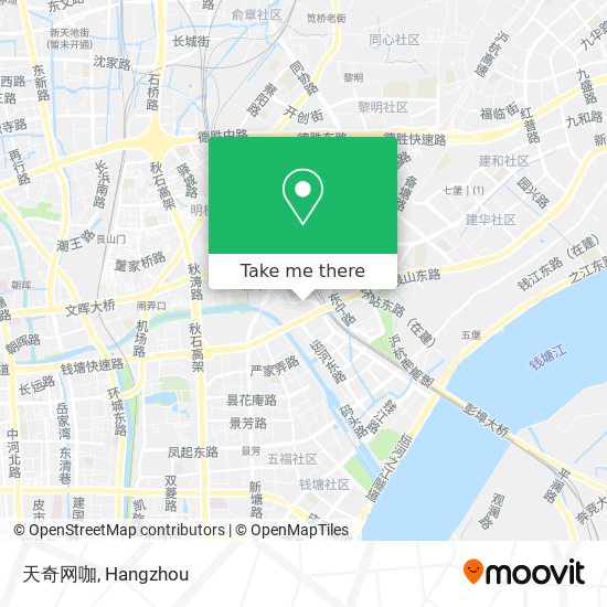 天奇网咖 map