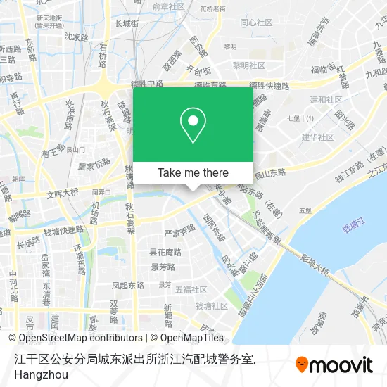 江干区公安分局城东派出所浙江汽配城警务室 map