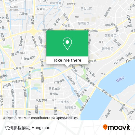 杭州鹏程物流 map
