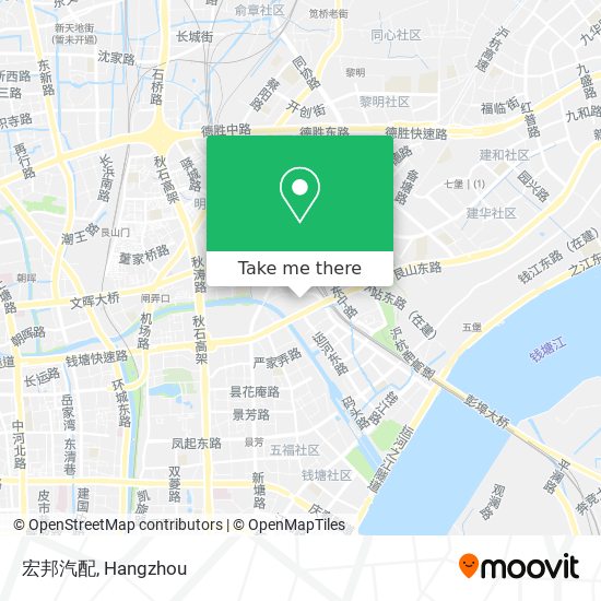 宏邦汽配 map