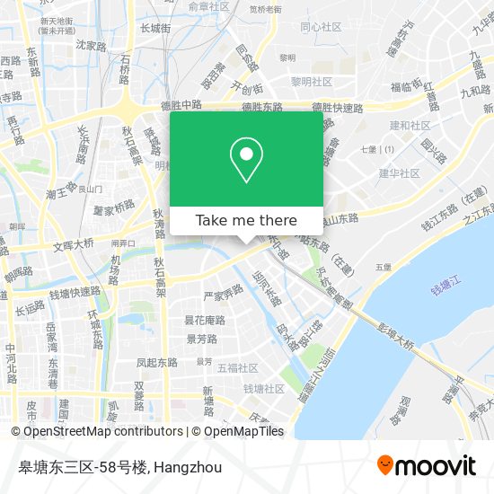 皋塘东三区-58号楼 map
