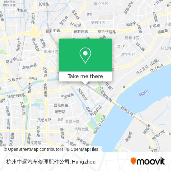 杭州中远汽车修理配件公司 map