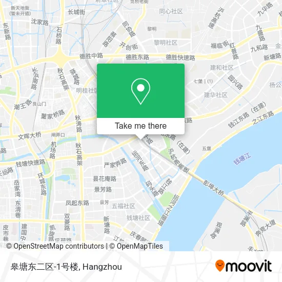 皋塘东二区-1号楼 map