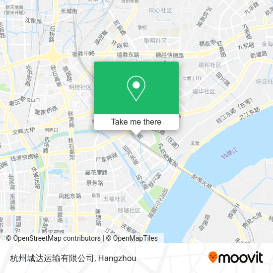 杭州城达运输有限公司 map