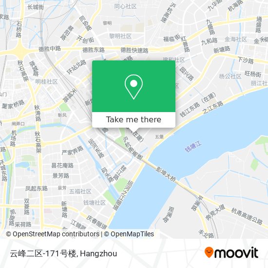 云峰二区-171号楼 map