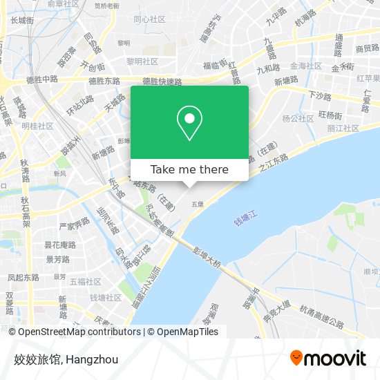 姣姣旅馆 map
