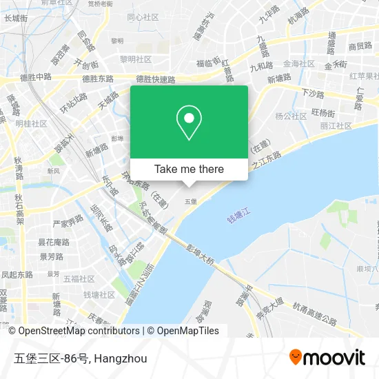 五堡三区-86号 map