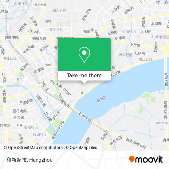 和新超市 map