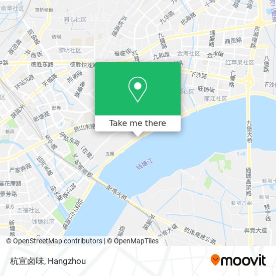 杭宣卤味 map