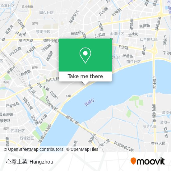 心意土菜 map