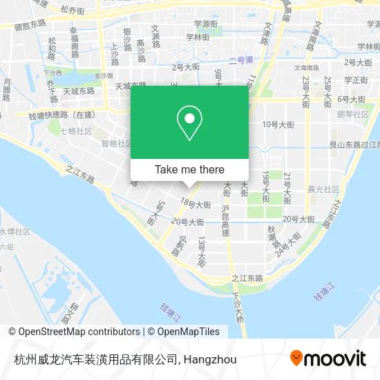 杭州威龙汽车装潢用品有限公司 map
