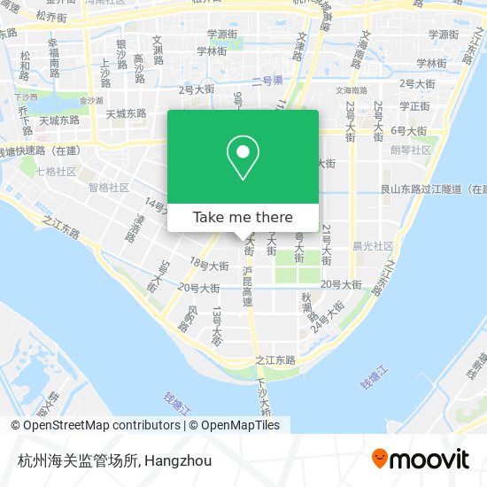 杭州海关监管场所 map