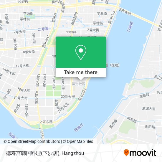 德寿宫韩国料理(下沙店) map