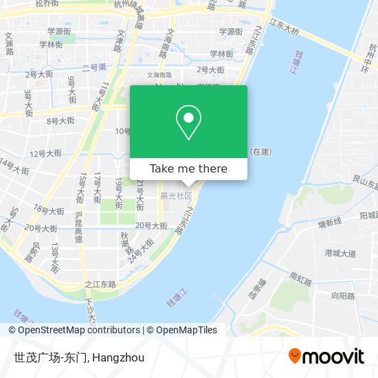 世茂广场-东门 map