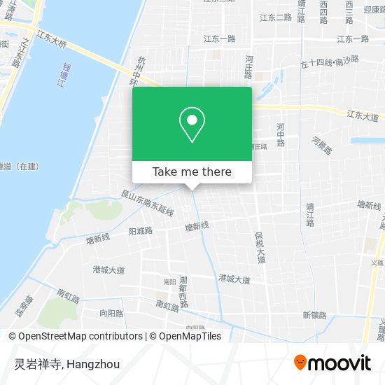 灵岩禅寺 map