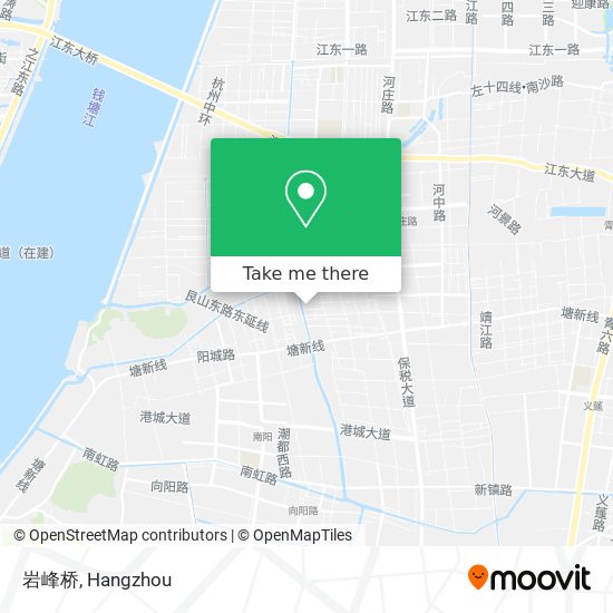 岩峰桥 map
