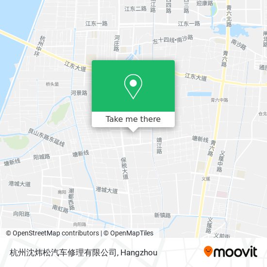 杭州沈炜松汽车修理有限公司 map