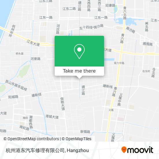 杭州港东汽车修理有限公司 map