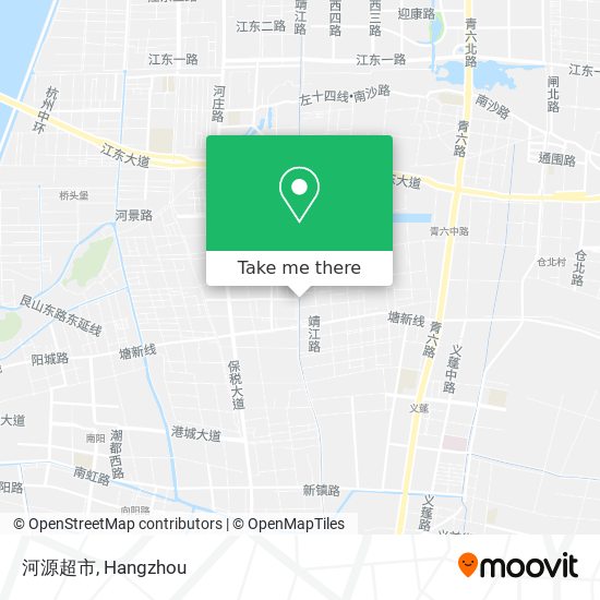 河源超市 map