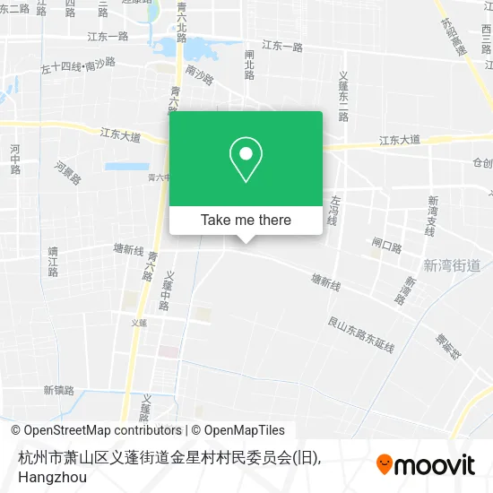 杭州市萧山区义蓬街道金星村村民委员会(旧) map