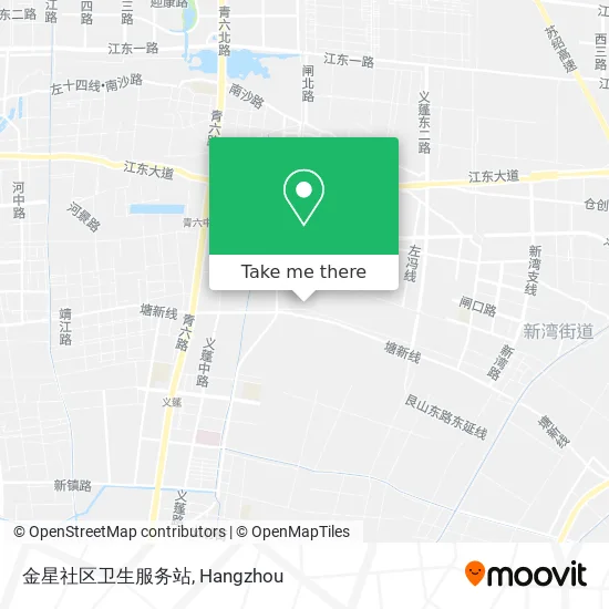 金星社区卫生服务站 map