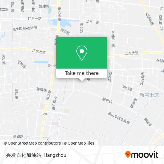 兴发石化加油站 map