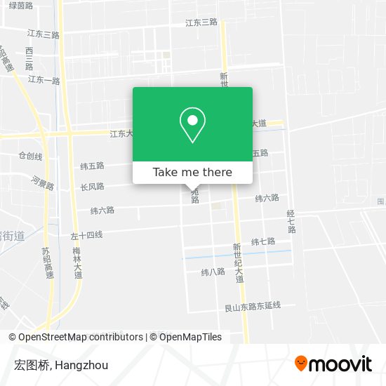 宏图桥 map