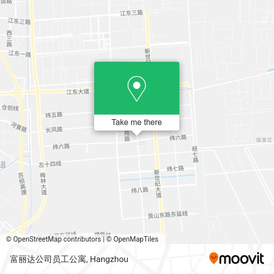 富丽达公司员工公寓 map