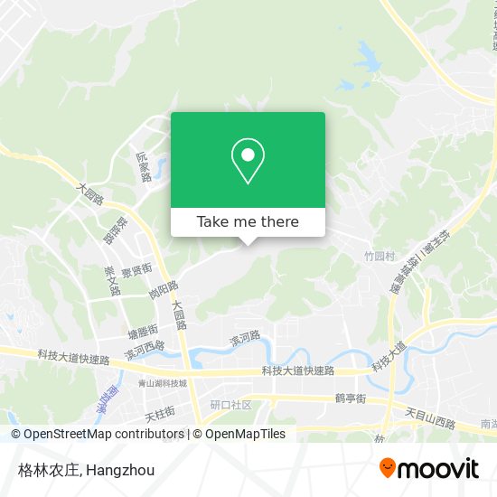 格林农庄 map