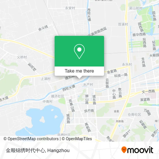 金顺锦绣时代中心 map