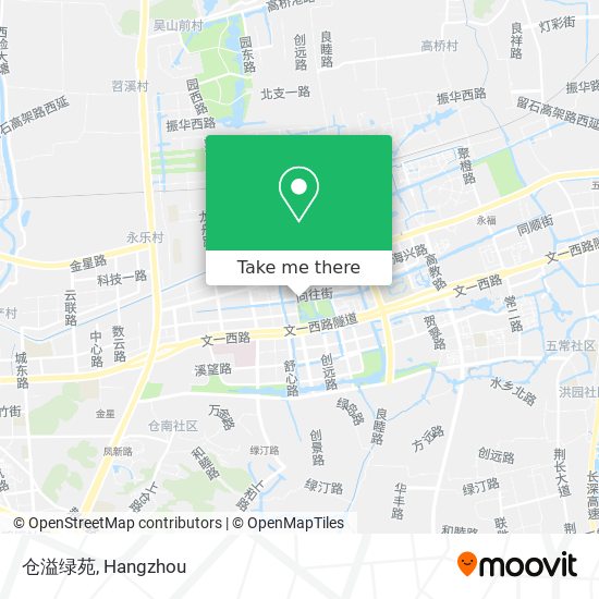 仓溢绿苑 map