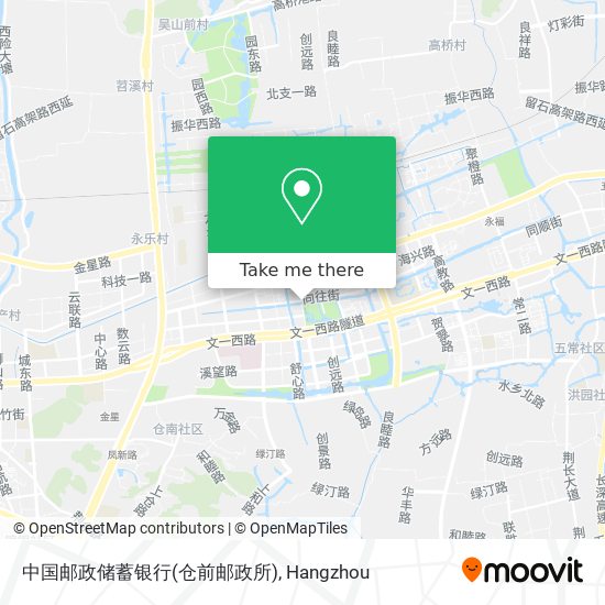 中国邮政储蓄银行(仓前邮政所) map