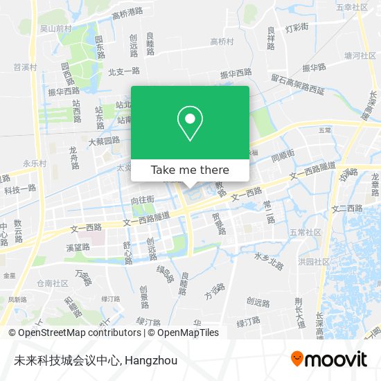 未来科技城会议中心 map