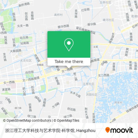 浙江理工大学科技与艺术学院-科学馆 map