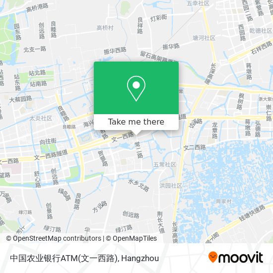 中国农业银行ATM(文一西路) map