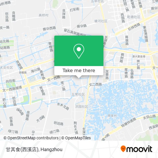甘其食(西溪店) map