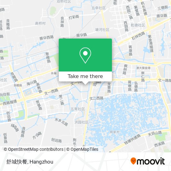 舒城快餐 map